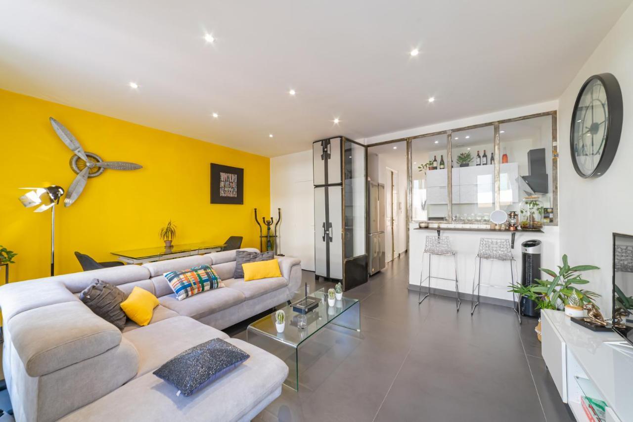Super Appartement Au Coeur De Nice! Bonnes Vacances Buitenkant foto